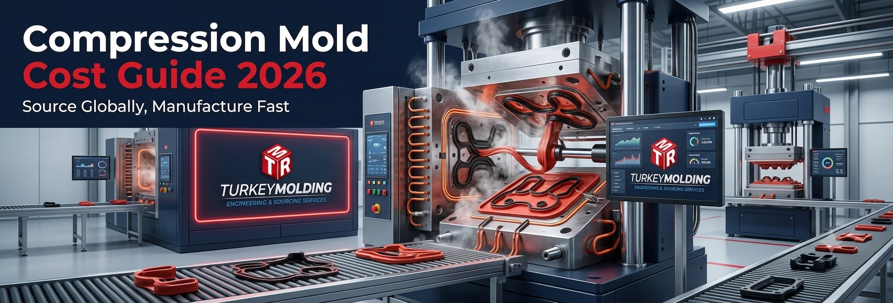 Compression Mold Cost Guide 2026 | Rubber & Silicone Tooling Costs